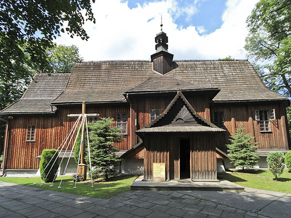 Modlnica. Church of St Adalbert and Our Lady of Sorrows